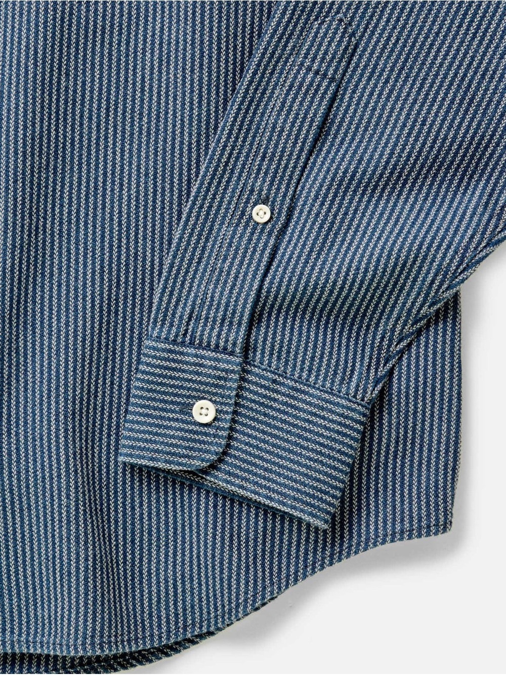 NWT Taylor Stitch Roped Indigo The Jack Shirt Size 44 (XL) - Picture 7 of 16
